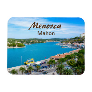 Menorca Hafen von Mahon Andenken Magnet