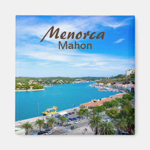 Menorca Mahon Hafen Magnet