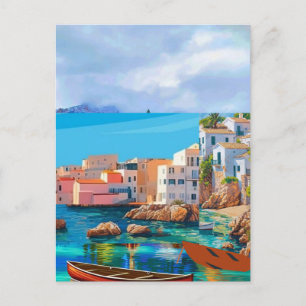 Menorca Reise Druck - Spanien, Menorca Druck, Mino Postkarte
