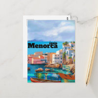 Menorca-Reise-Druck - Spanien, Menorca-Druck, Mino