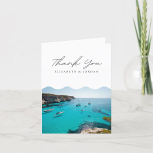 Menorca Spanien Leere Dankeskarten Dankeskarte