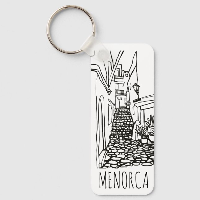 Menorca, Spanien Schlüsselanhänger (Vorderseite)