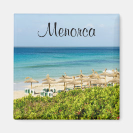 Menorca Strand von Santo Tomas Souvenir Magnet