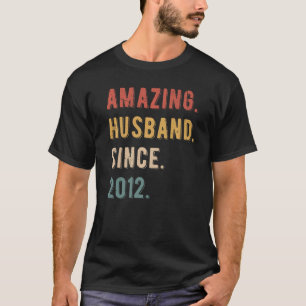 Mens 11. Hochzeitstag - Phantastischer Ehemann Si T-Shirt