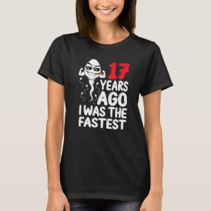 Mens 17. Geburtstag Gag Kleid vor 18 Jahren war ic T-Shirt