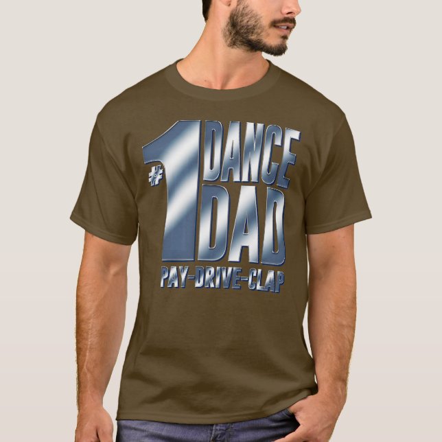 Mens 1 Dance Vater T-Shirt (Vorderseite)