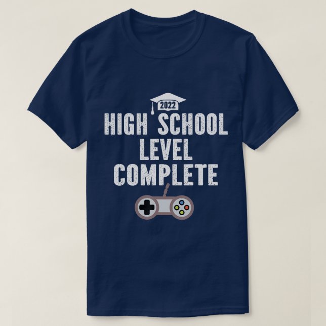 Mens 2022 Grad Schulstufe Abschluss Vorstufe G T-Shirt (Design vorne)