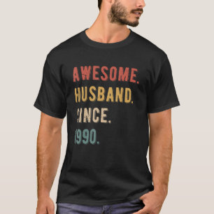 Mens 33. Wedding Jubiläum - Phantastischer Ehemann T-Shirt