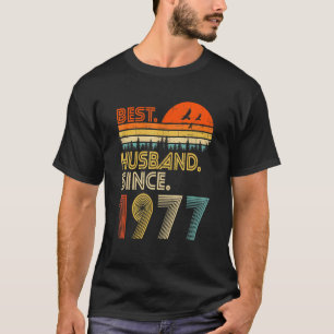 Mens 45. Wedding Jubiläum Bestes Ehemann seit T-Shirt