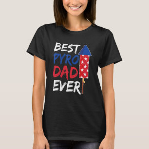 Mens 4. Juli für Ihren Patriotischen Pyrotechniste T-Shirt