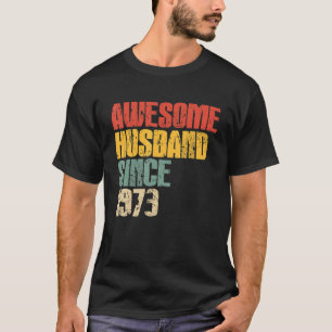 Mens 50. Hochzeitstag für Ihm Phantastischen Mann T-Shirt