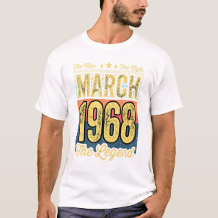 Mens 53. Geburtstag Der Mann der Mythos der Legend T-Shirt