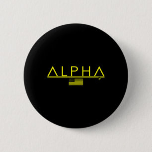 Mens Alpha Gym Rabbit Workout Bodybuilding Fitness Button