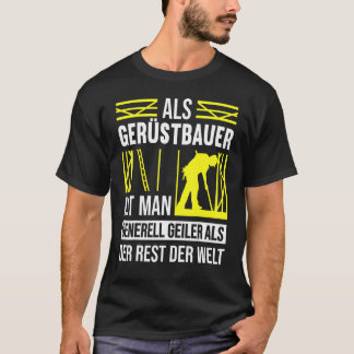 Mens Als Gerüst hofft man im Allgemeinen mehr als  T-Shirt