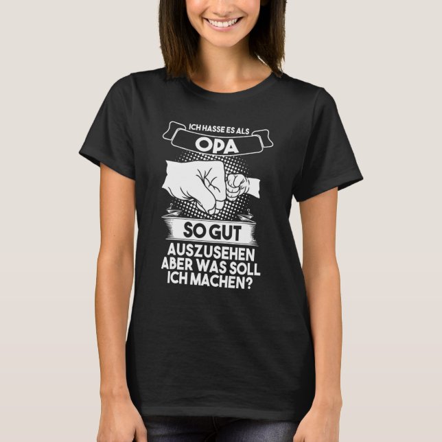 Mens Als Opa so gut auszusehen Opa Großvater T-Shirt (Vorderseite)
