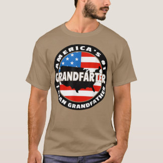 Mens America's 1 Grandfarter I Gemein Großvater Jo T-Shirt