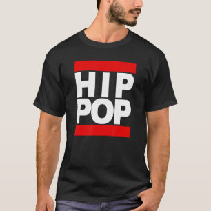 Mens Angesagt Pop Vater Opa Hip Hop Stil 90er Jahr T-Shirt