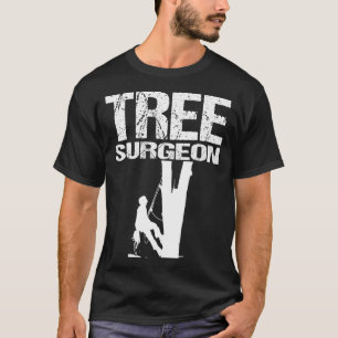 Mens Arborist Gift Vater Bäume Chirurg Kletterkett T-Shirt