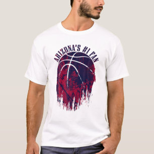 Mens Arizona Basketball Kupfer Staat Damen Kinder T-Shirt