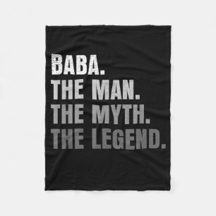 Mens Baba Der Mensch Der Mythos Der legendäre Gro Fleecedecke