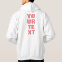 Mens Back Side Printed Modern White Template
