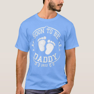 Mens bald Papa 2022 Vatertag zum ersten Mal T-Shirt