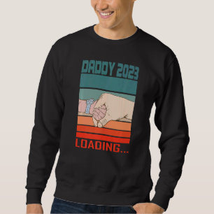 Mens Bald to be Daddy 2023 Ladungsspediteur Vater Sweatshirt