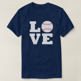 Mens Baseball LIEBE Player oder Coach Sports Team T-Shirt