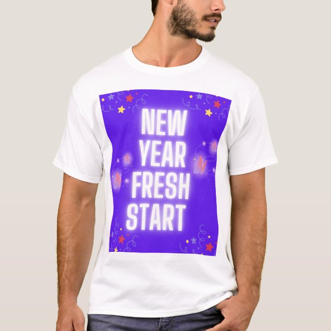 Men's Basic new year T-Shirt design  (Vorderseite)