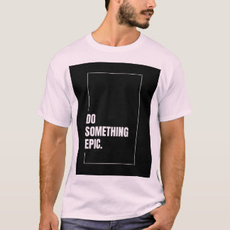 Men's Basic T - Shirt für eine Anweisung