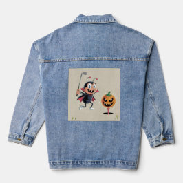 Men's Basic T-Shirt -Halloween Ants Party Flag  Jeansjacke