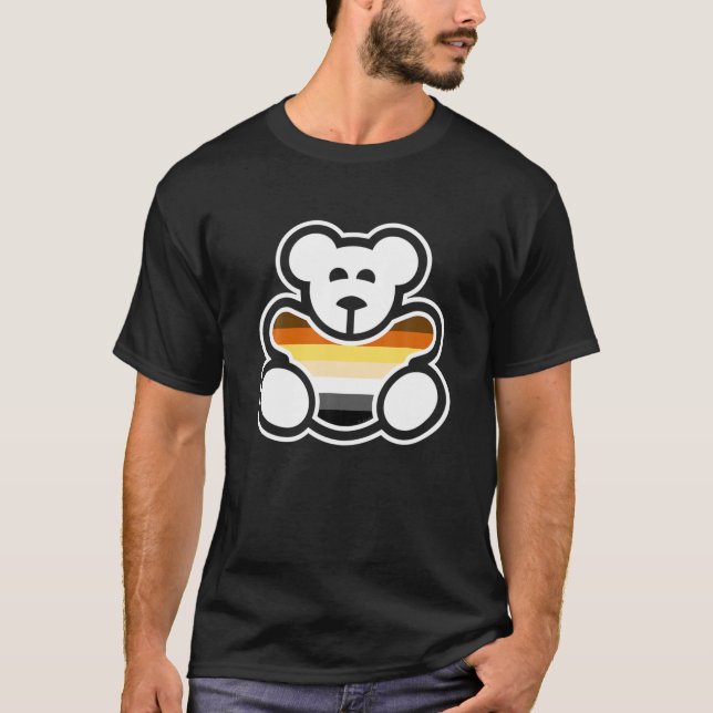 Mens Bearcandi Gay Bear Gay Teddy Bear Cub Pride F T-Shirt (Vorderseite)