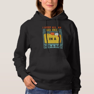 Mens Behielt ich alle meine Vater Witze in einem V Hoodie
