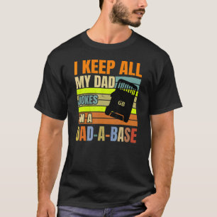 Mens Behielt ich alle meine Vater Witze in einem V T-Shirt