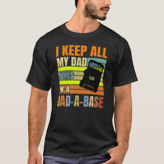 Mens Behielt ich alle meine Vater Witze in einem V T-Shirt
