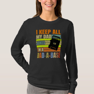 Mens Behielt ich alle meine Vater Witze in einem V T-Shirt