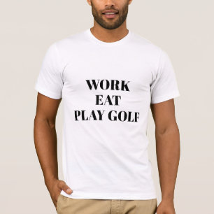 Mens Bella Leinwand T - Shirt-Play Golf T - Shirt