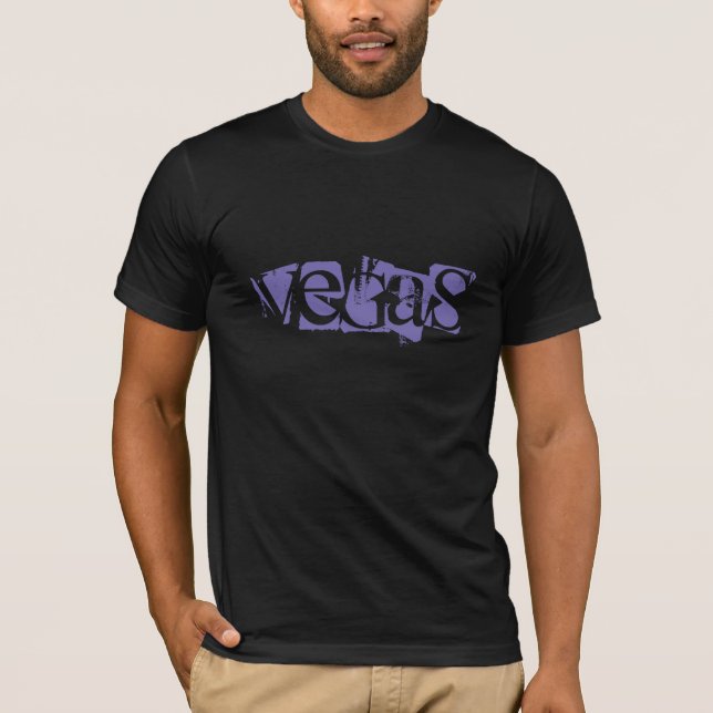 Mens Bella Leinwand T - Shirt-Vegas T-Shirt (Vorderseite)