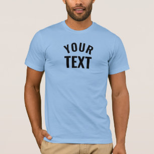 Mens Bella+Leinwände Short Sleeve Baby Blue Templa T-Shirt