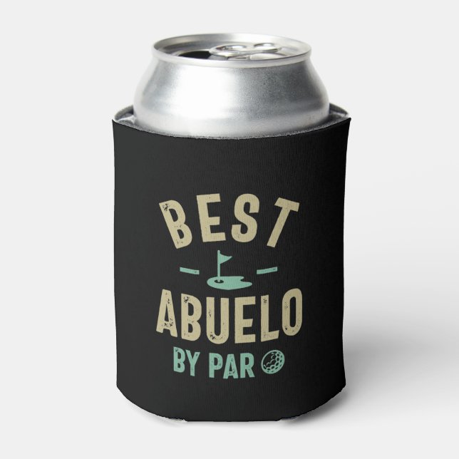 Mens Best Abuelo by Par Großvater Dosenkühler (Kanne Vorderseite)