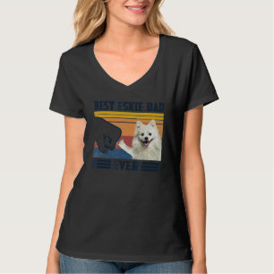 Mens Best American Eskimo Hund Vater je Hund Fathe T-Shirt