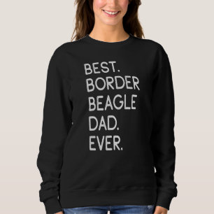 Mens Best Border Beagle Vater je Sweatshirt