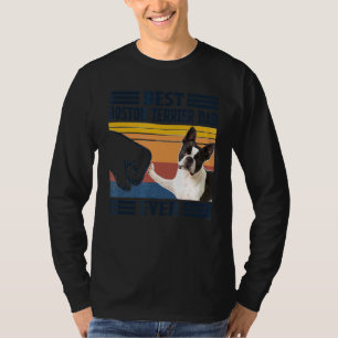 Mens Best Boston Terrier Vater Ever Dog Vaterin D T-Shirt