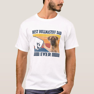Mens Best Bullmastiff Vater Ever Funny Dog Lover F T-Shirt