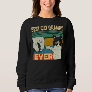 Mens Best Cat Grampy Ever Cat Vater Vatertag Sweatshirt
