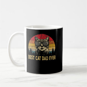 Mens Best Cat Vater Ever Shirt für Vater da Kaffeetasse