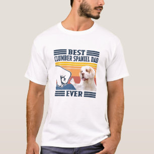 Mens Best Clumber Spaniel Vater Ever Funny Dog Lov T-Shirt