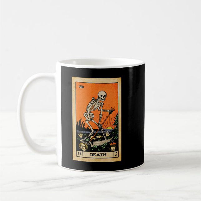 Mens Best Death Tarot Kaffeetasse (Links)