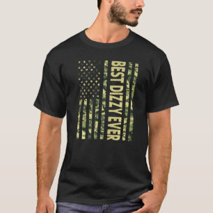 Mens Best Dizzy je US-amerikanische Flagge Großfet T-Shirt