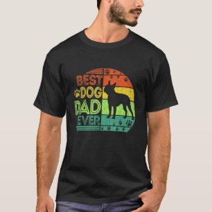 Mens Best Dog Vater je Boston Terrier Dog Vathers T-Shirt